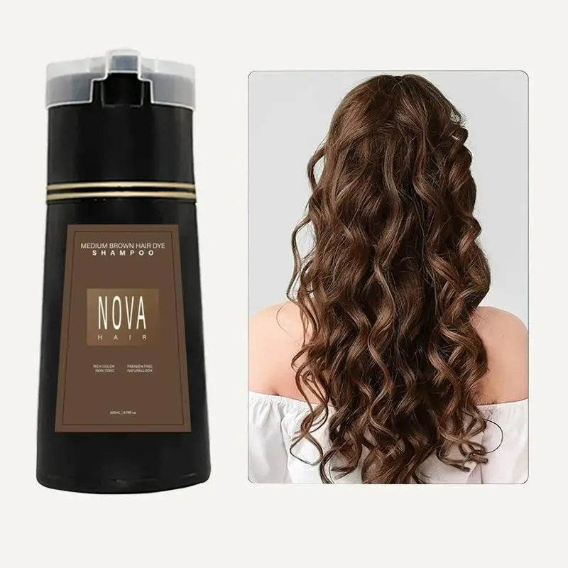 Shampoing Colorant 2-en-1 Cheveux & Barbe