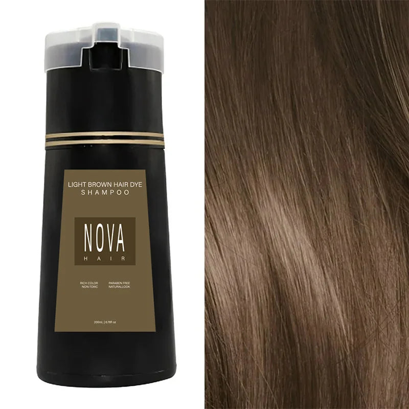 Shampoing Colorant 2-en-1 Cheveux & Barbe